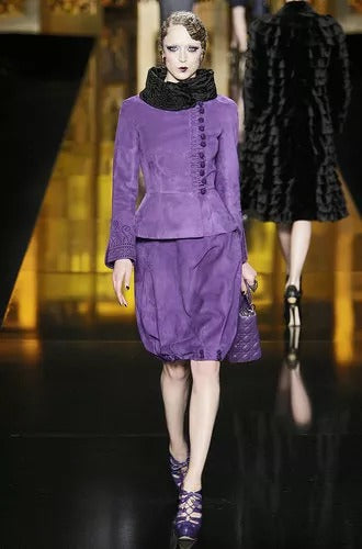 Veste en agneau Dior Automne 2009