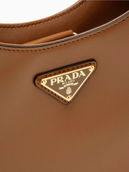 Prada Women Leather Shoulder Bag