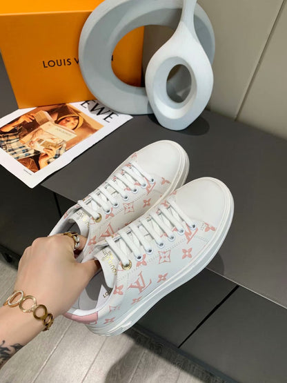 The Bags Vibe - Louis Vuitton Time Out PInk Sneaker