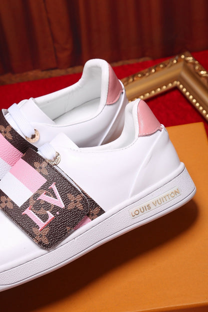 The Bags Vibe - Louis Vuitton Font Row Pink Sneaker