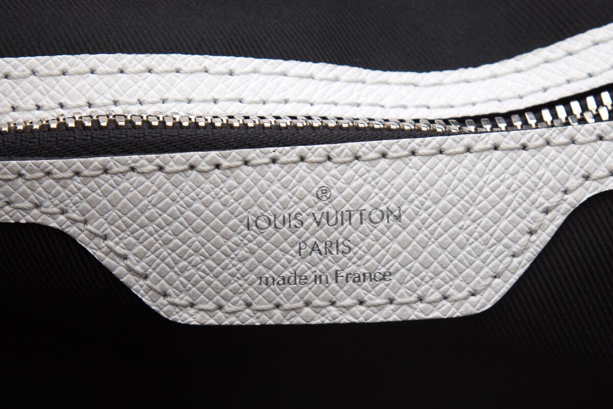 Louis Vuitton White Travel Duffle