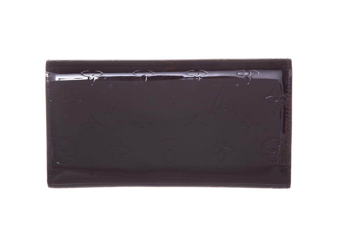 Louis Vuitton Black Vernis Patent Leather Wallet