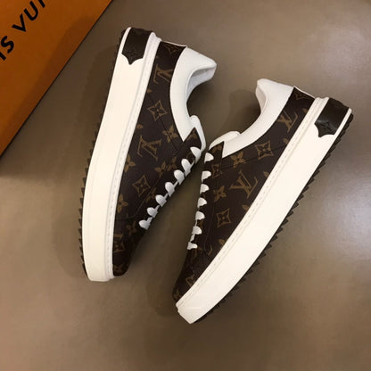 The Bags Vibe - Louis Vuitton Time Out Brown Sneaker