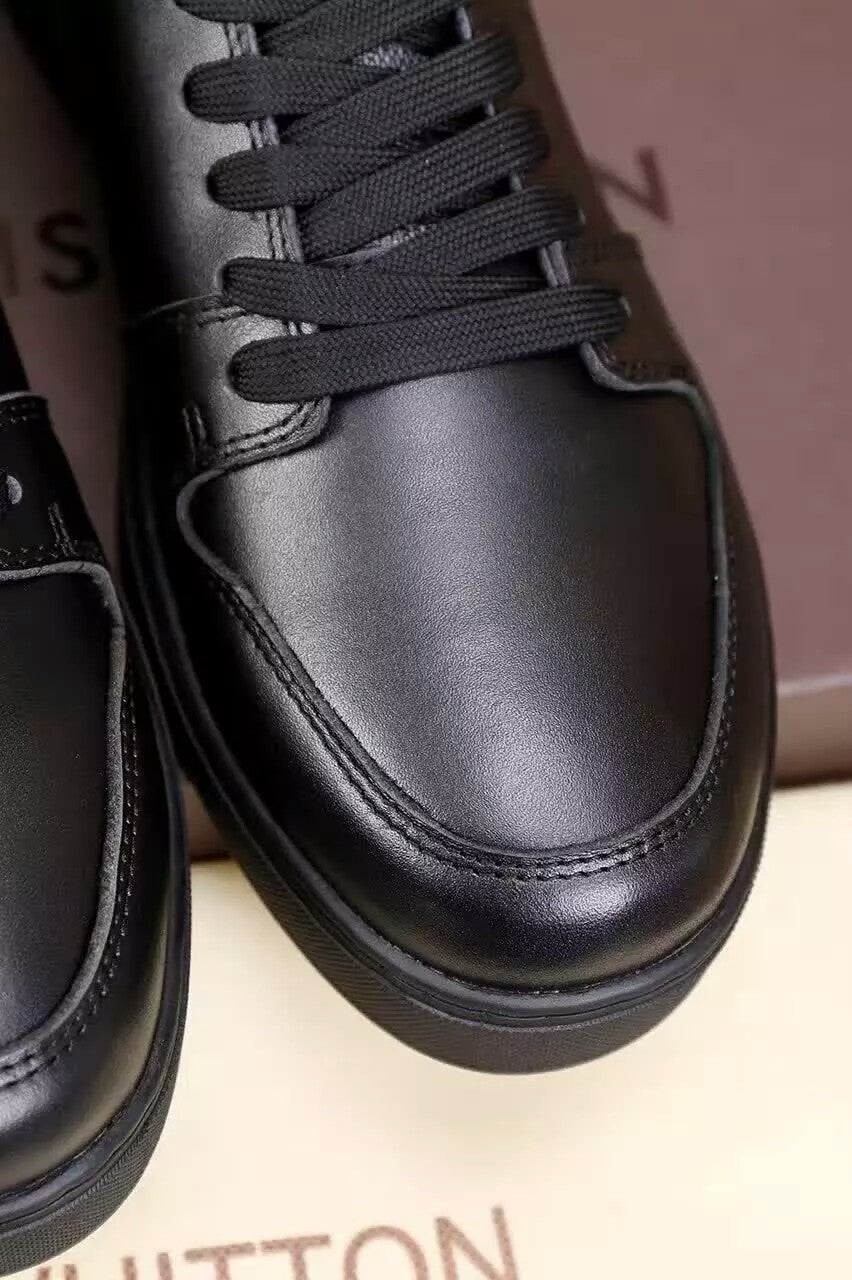 The Bags Vibe - Louis Vuitton LWnogram Line Up Black Sneaker