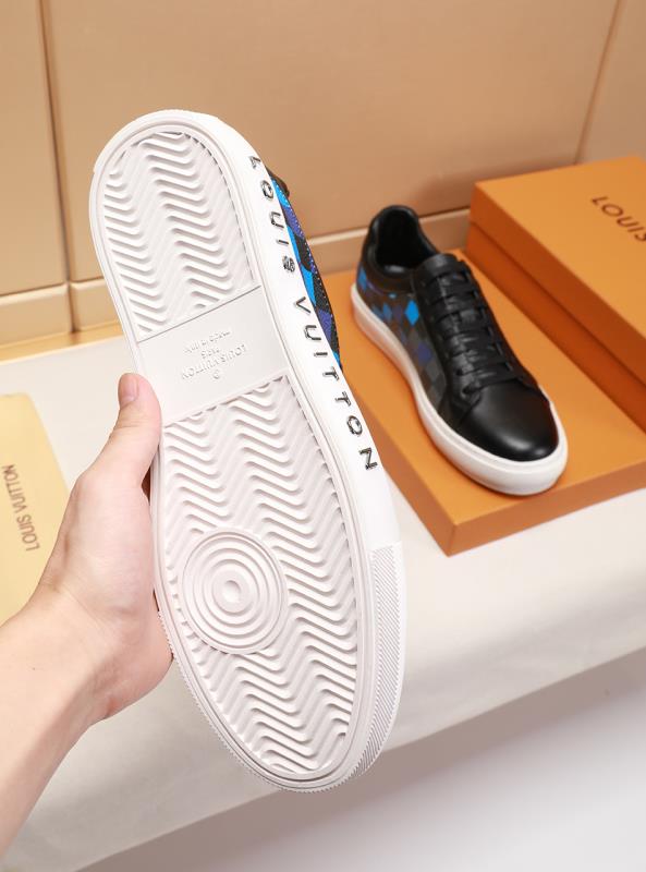 The Bags Vibe - Louis Vuitton Black and Blue Sneaker