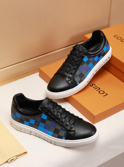 The Bags Vibe - Louis Vuitton Black and Blue Sneaker