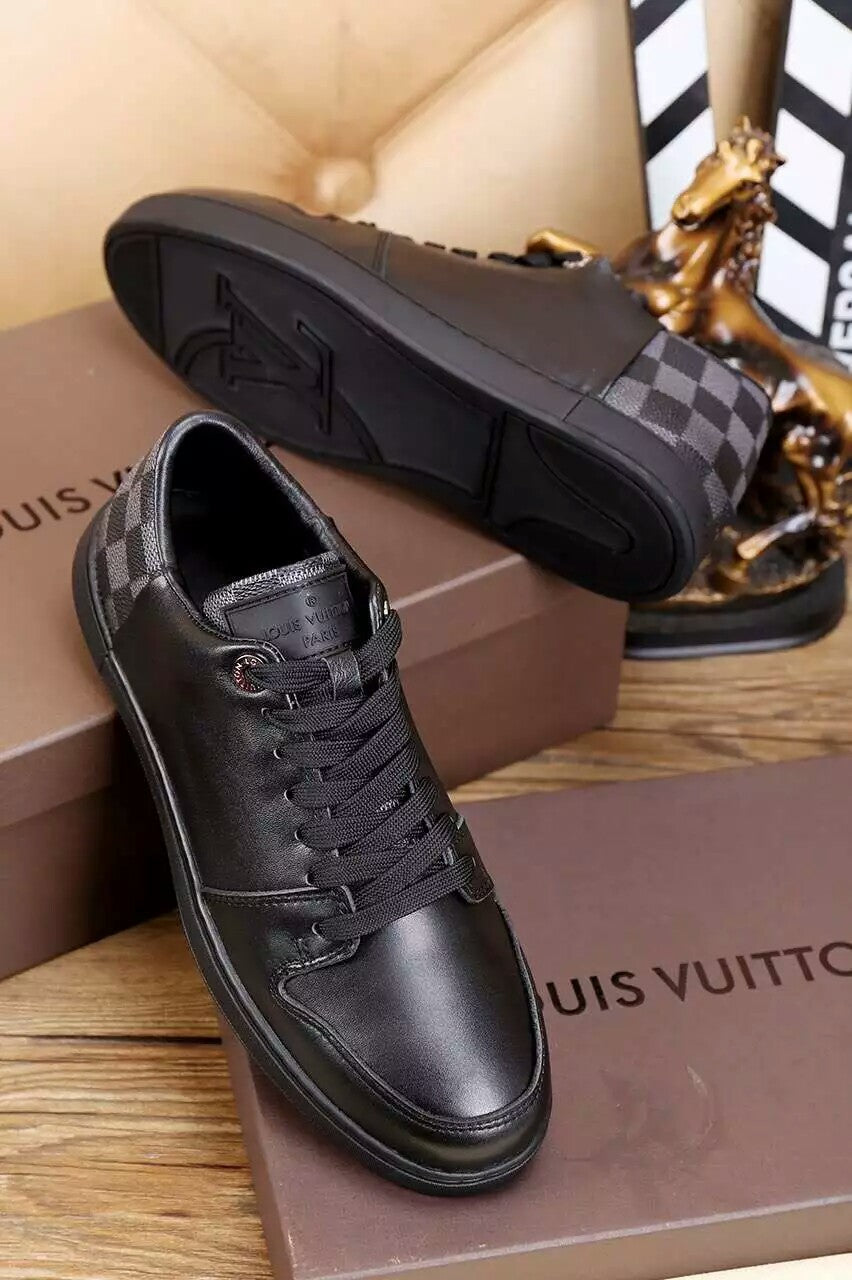 The Bags Vibe - Louis Vuitton LWnogram Line Up Black Sneaker