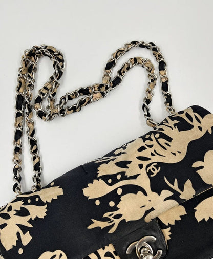 Vintage Chanel Floral Printed Flap Bag