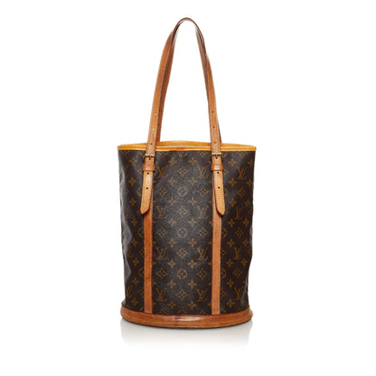 SALE Louis Vuitton Bucket Bag GM Monogram Canvas