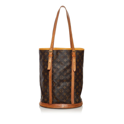 SALE Louis Vuitton Bucket Bag GM Monogram Canvas