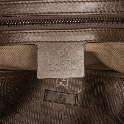 Silver Gucci GG Imprime Joy Tote Bag