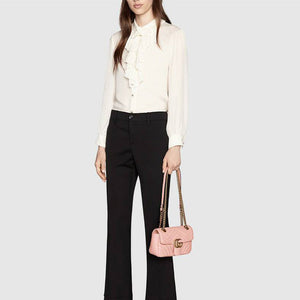 (WMNS) GUCCI GG Marmont Mini-Sized Single-Shoulder Bag Pink 446744-DTDIT-5909