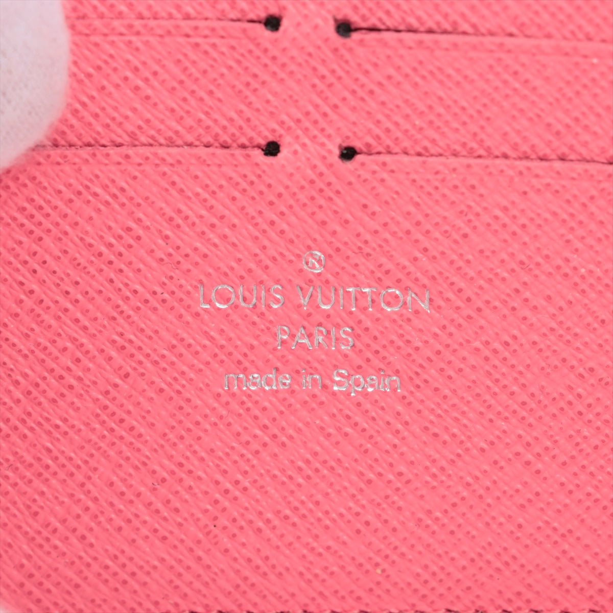 Louis Vuitton Epi Zippy Wallet Coral