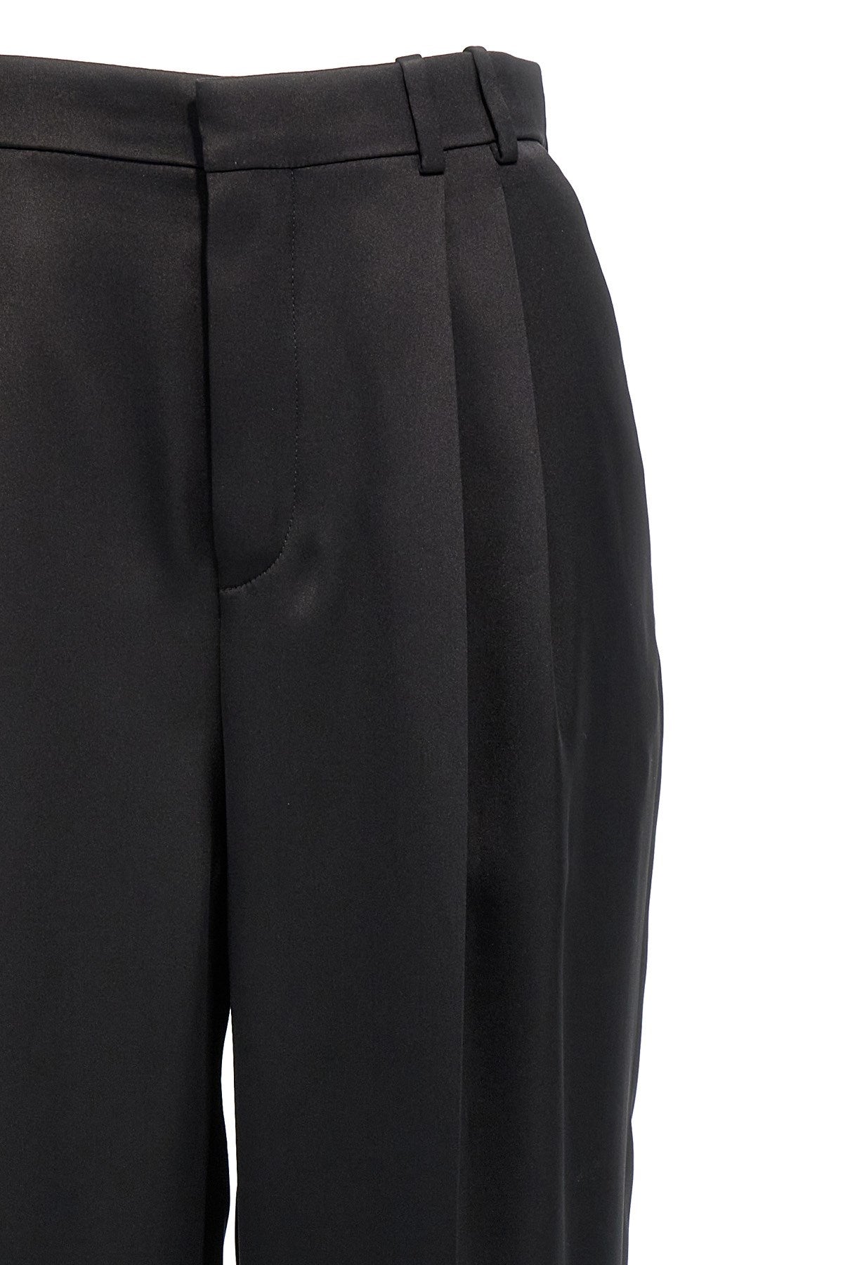 Saint Laurent Women Satin Pants