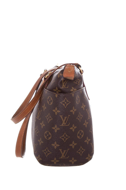 Louis Vuitton Totally MM Brown Monogram Shoulder Bag