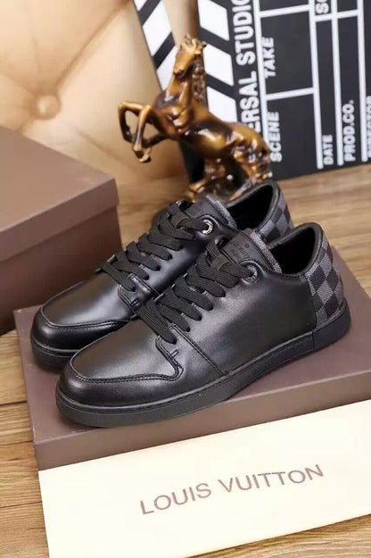 The Bags Vibe - Louis Vuitton LWnogram Line Up Black Sneaker