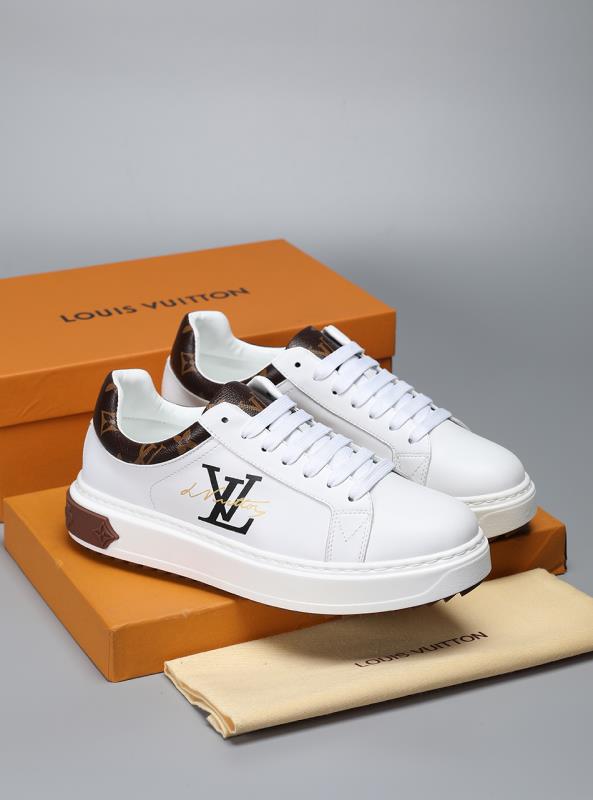 The Bags Vibe - Louis Vuitton White Brown Sneaker