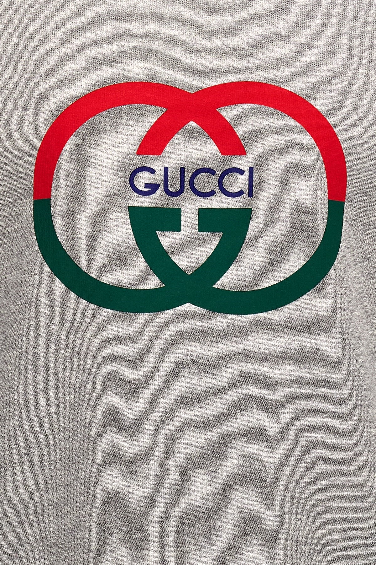 Gucci Men Logo Print Sweatshirt