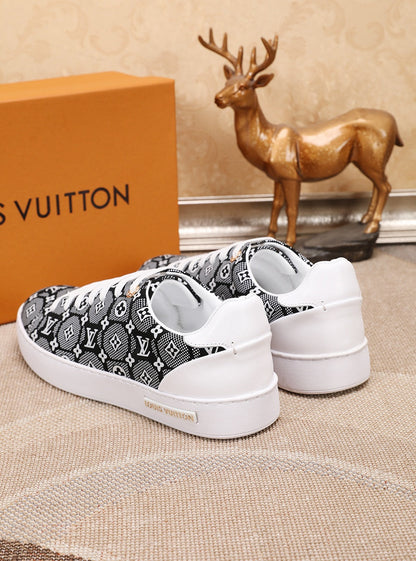 The Bags Vibe - Louis Vuitton Time Out Black And White Sneaker