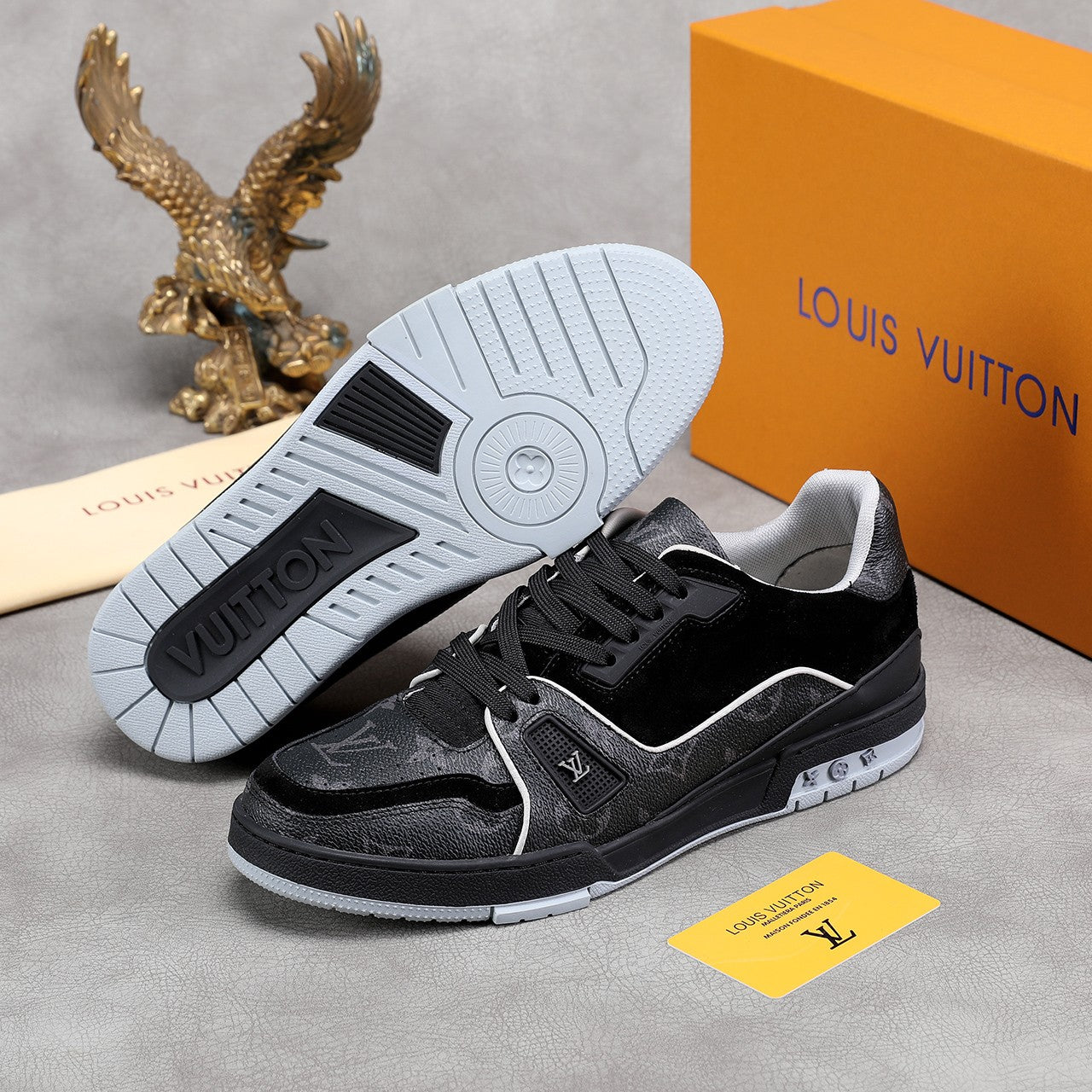 The Bags Vibe - Louis Vuitton SurfaLW In LWnogram Black Sneaker