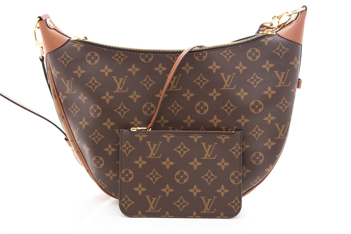 Louis Vuitton Brown Reverse Monogram Hobo