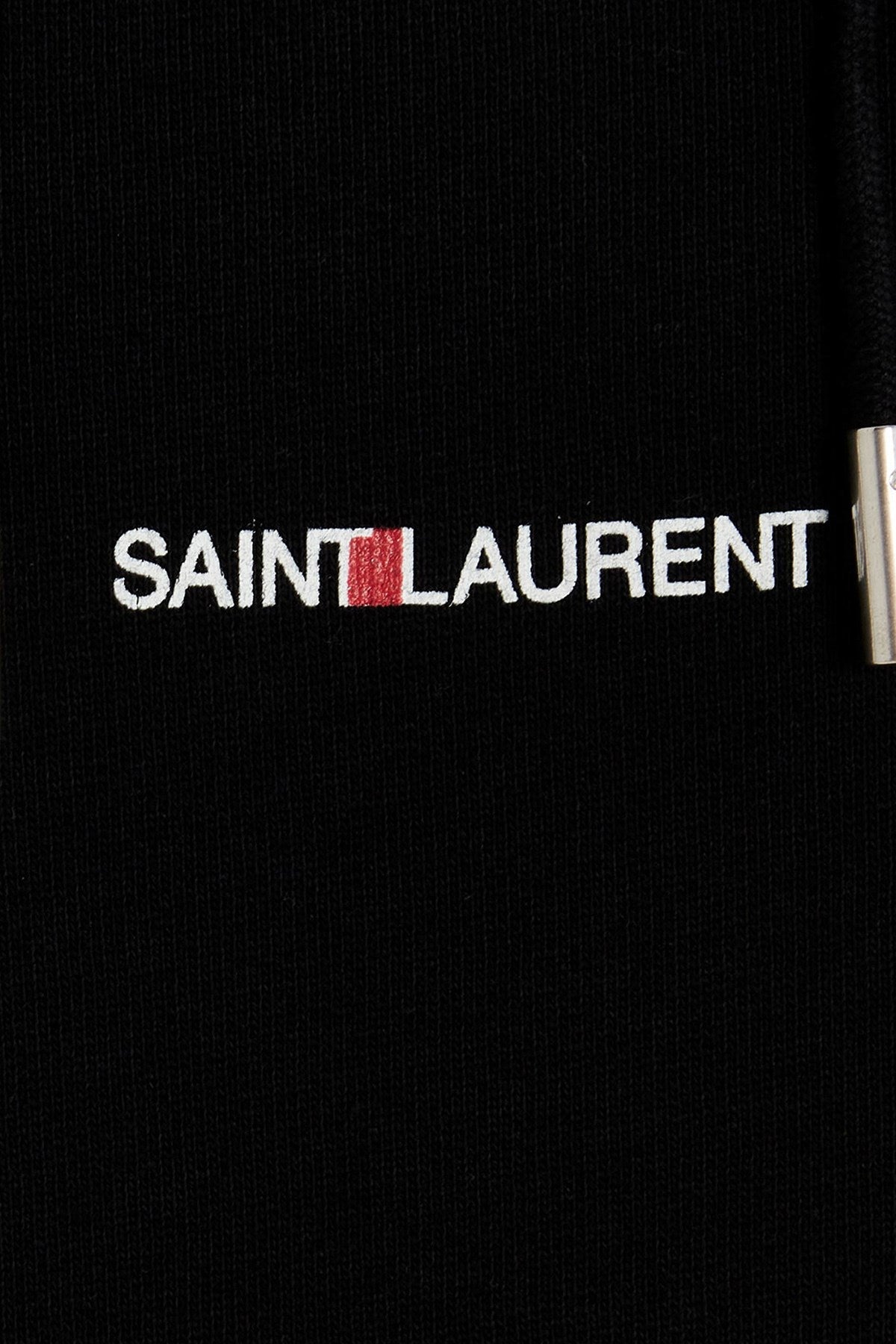 Saint Laurent Women Logo Print Hoodie