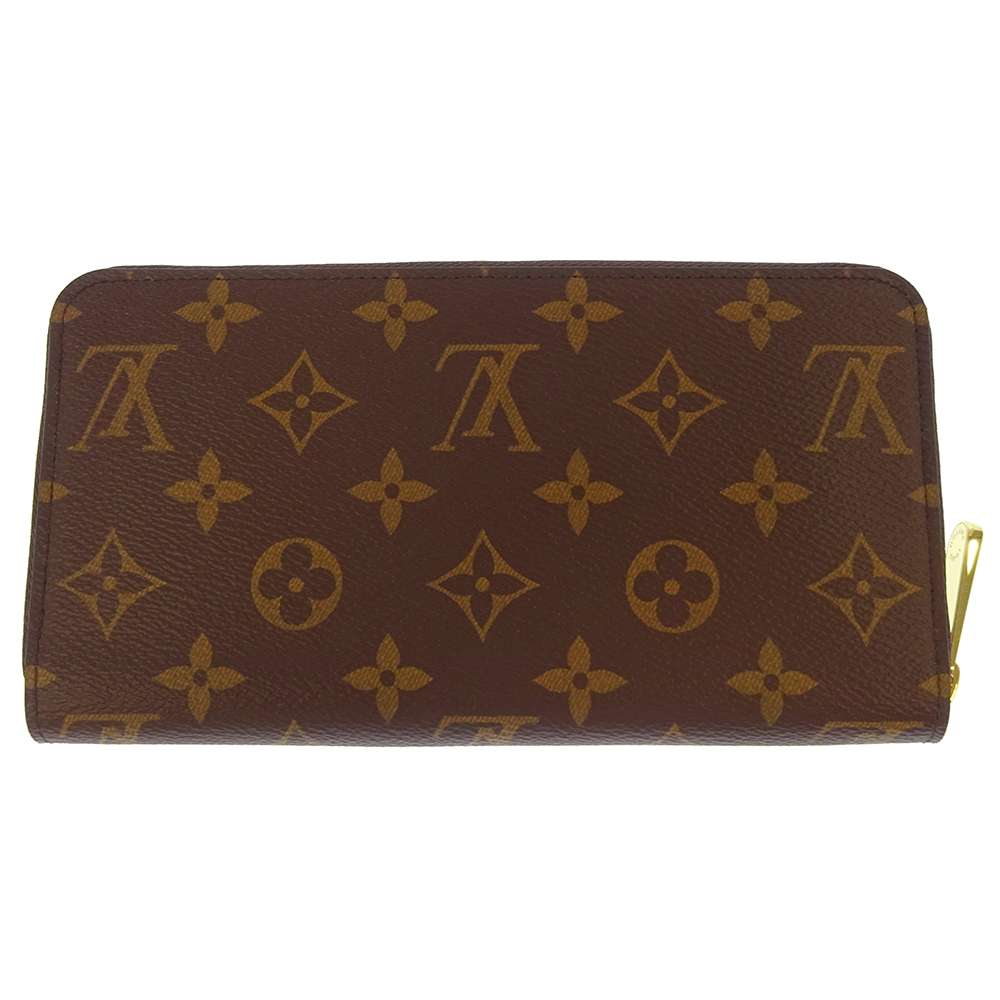 LOUIS VUITTON Zippy Wallet Fuchsia M41895 Monogram