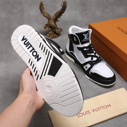 The Bags Vibe - Louis Vuitton Traners Inspired White Black Sneaker