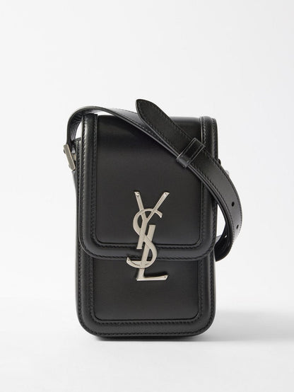 Saint Laurent Women Solferino Leather Mini Bag