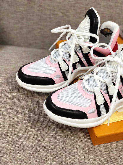 The Bags Vibe - Louis Vuitton Archlight Pink Black Sneaker