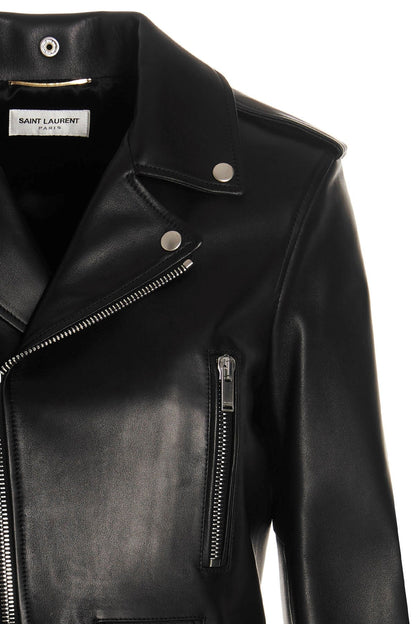 Saint Laurent Women 'Motorcycle' Biker Jacket