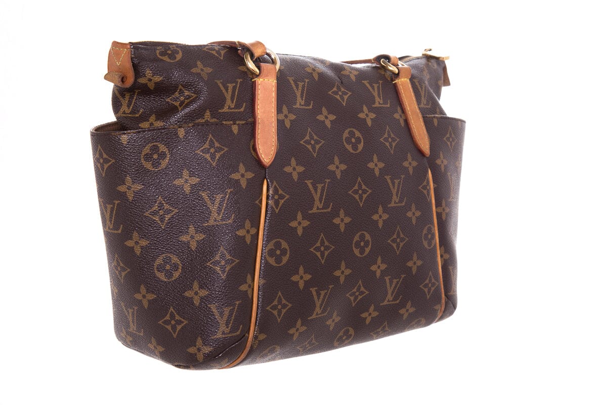 Louis Vuitton Totally MM Brown Monogram Shoulder Bag