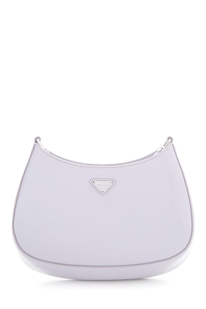 Prada Lilac Cleo Brushed Leather Handbag