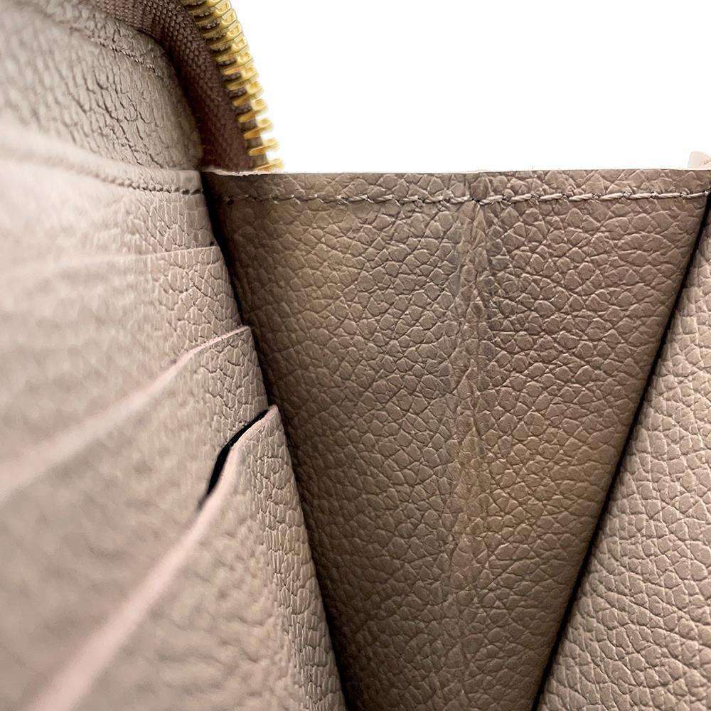 LOUIS VUITTON Zippy Wallet Tourterelle claim M69794 Monogram Empreinte Leather