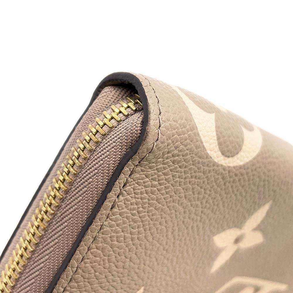 LOUIS VUITTON Zippy Wallet Tourterelle claim M69794 Monogram Empreinte Leather