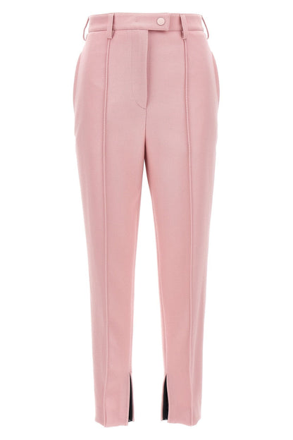 Prada Women Gabardine Nattè Trousers