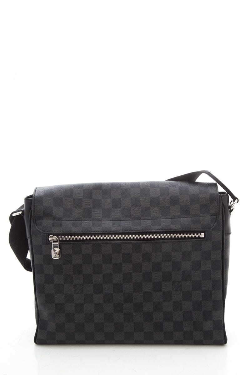 Louis Vuitton 2010 Daniel Graphite Damier Handbag