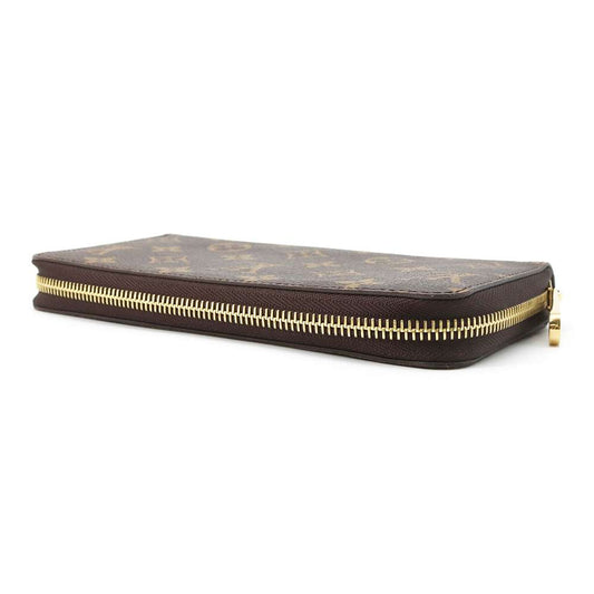 LOUIS VUITTON Zippy Wallet Brown M42616 Monogram