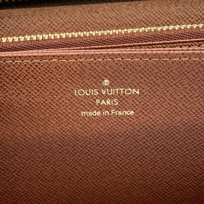 LOUIS VUITTON Zippy Wallet Brown M42616 Monogram