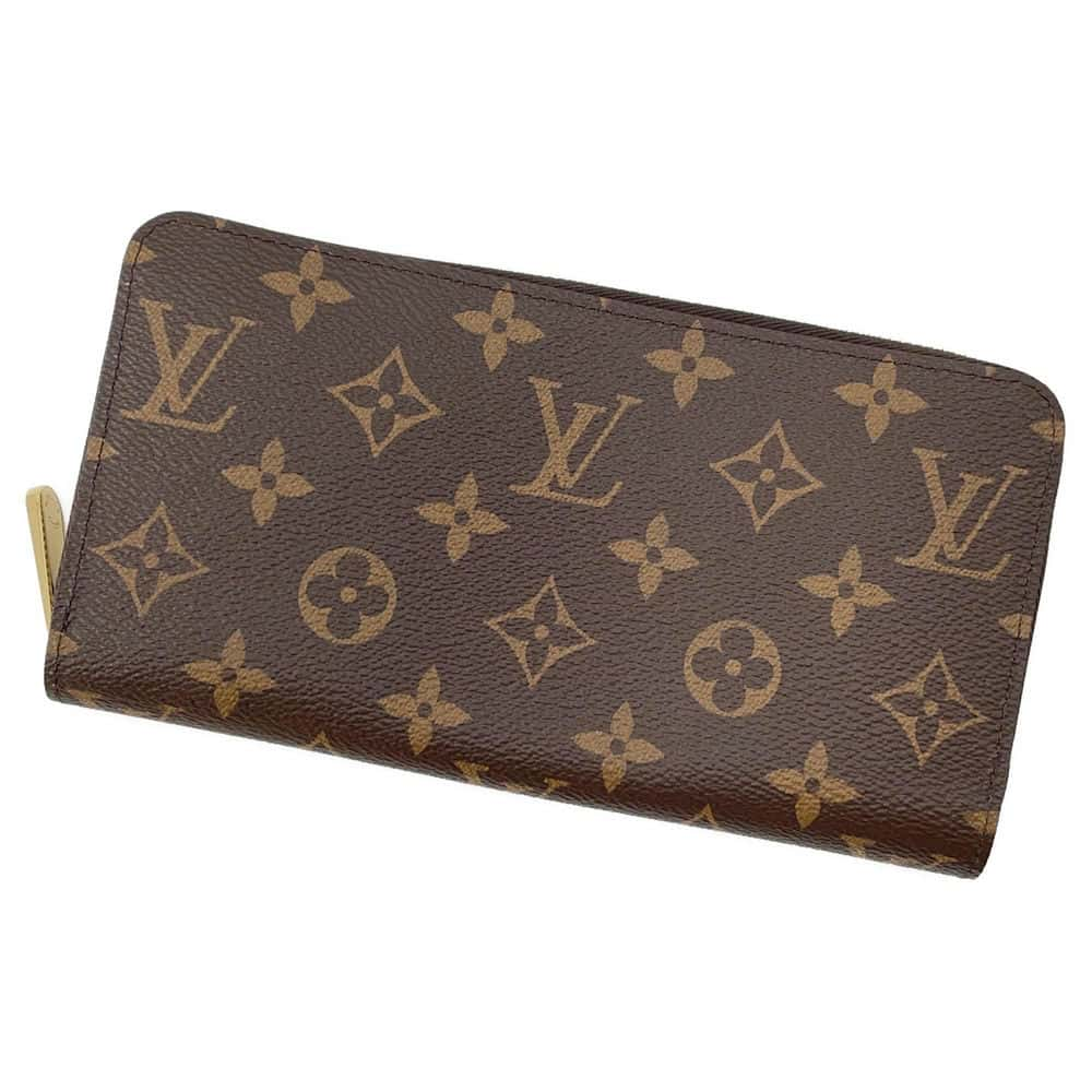 LOUIS VUITTON Zippy Wallet Brown M42616 Monogram