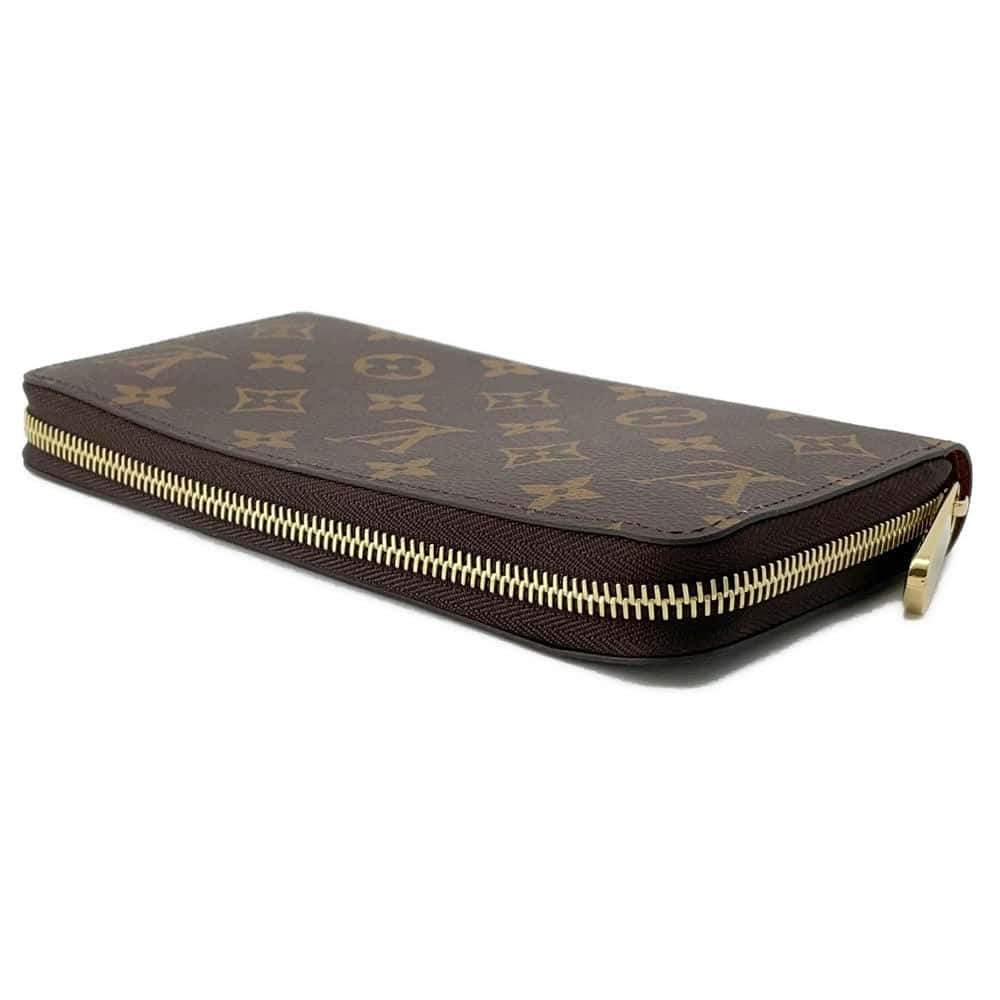 LOUIS VUITTON Zippy Wallet Brown M42616 Monogram