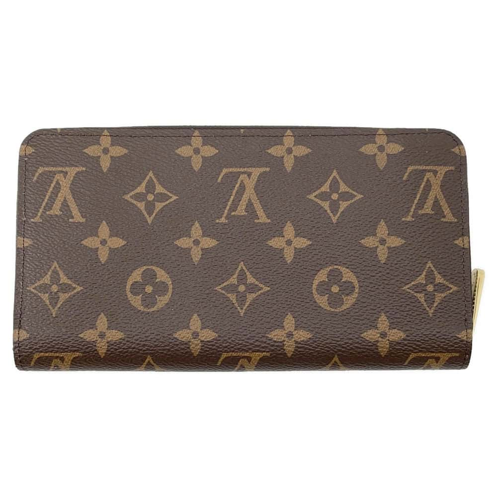 LOUIS VUITTON Zippy Wallet Brown M42616 Monogram