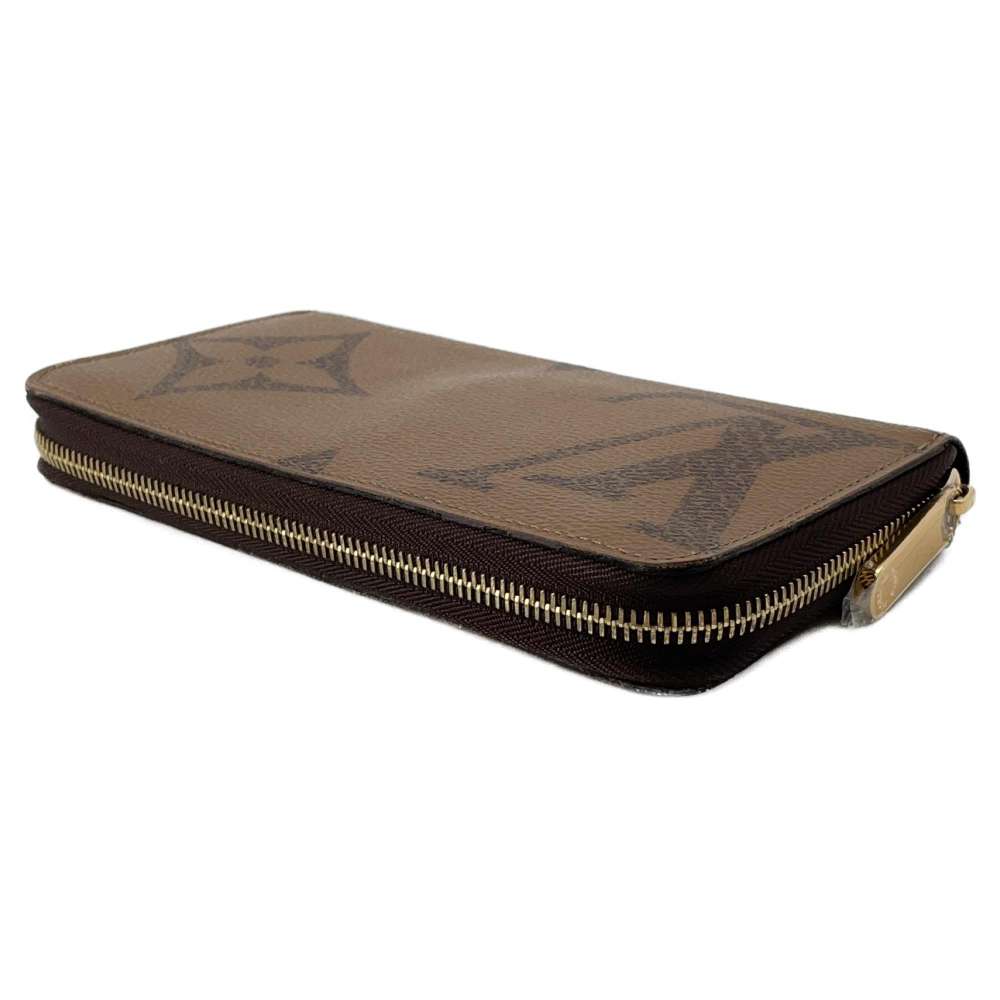 LOUIS VUITTON Zippy Wallet Noir M69353 Monogram / Giant / Monogram Reverse Canvas