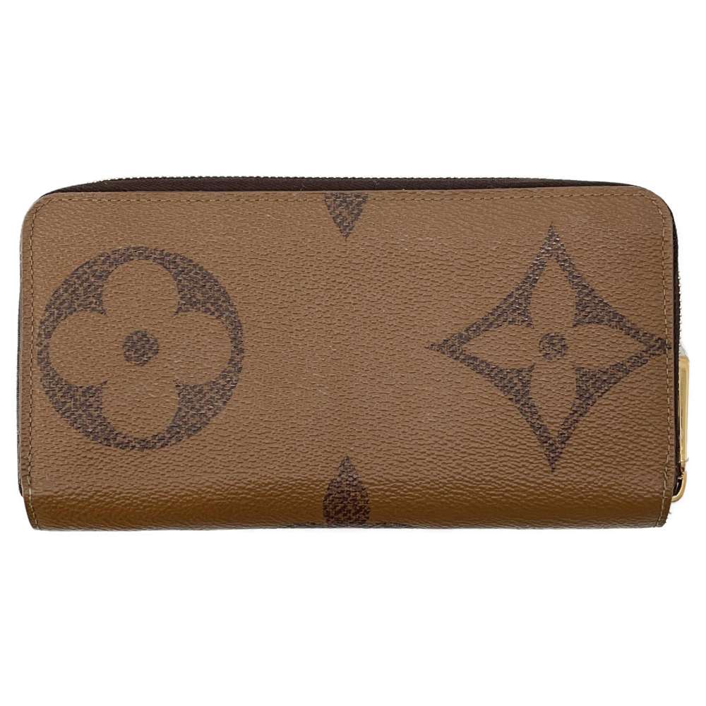 LOUIS VUITTON Zippy Wallet Noir M69353 Monogram / Giant / Monogram Reverse Canvas