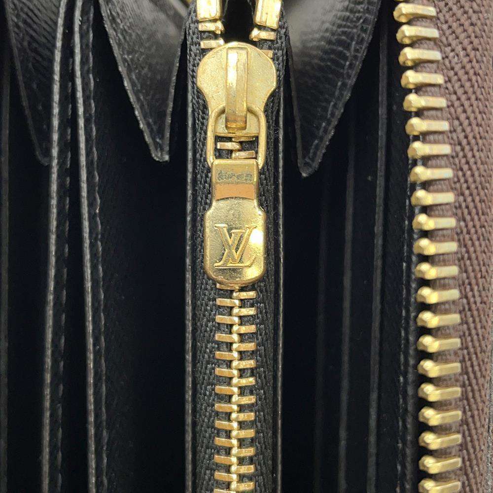 LOUIS VUITTON Zippy Wallet Noir M69353 Monogram / Giant / Monogram Reverse Canvas