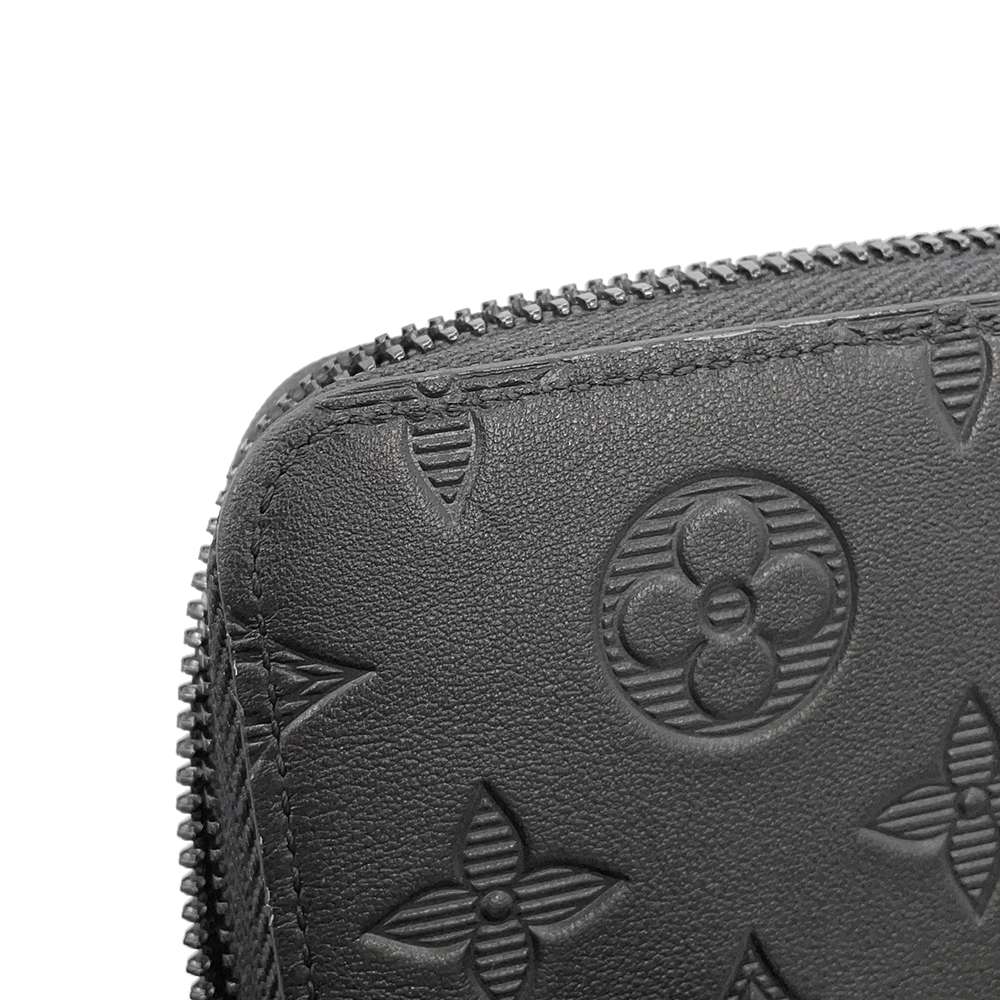 LOUIS VUITTON Zippy wallet Vertical Noir M62902 Monogram Shadow