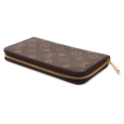 LOUIS VUITTON Zippy Wallet Fuchsia M41895 Monogram