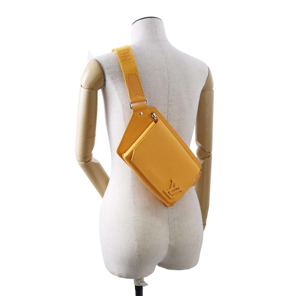 LOUIS VUITTON takeoff sling Saffron M21419 Aerogram Leather