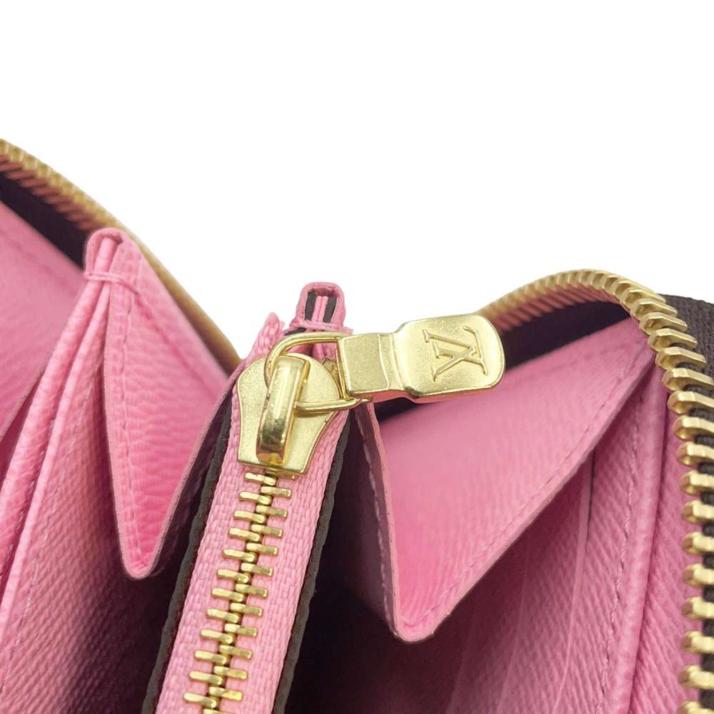 LOUIS VUITTON Zippy Wallet Vivienne Ice Skating Pink M82614 Monogram