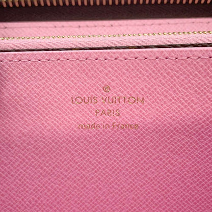 LOUIS VUITTON Zippy Wallet Vivienne Ice Skating Pink M82614 Monogram